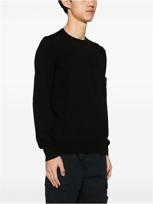 Crew neck sweater with logo STONE ISLAND | L1S155100053S00B2V0029